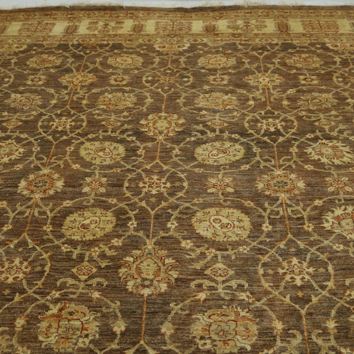 Handmade Zeigler Chobi Rug